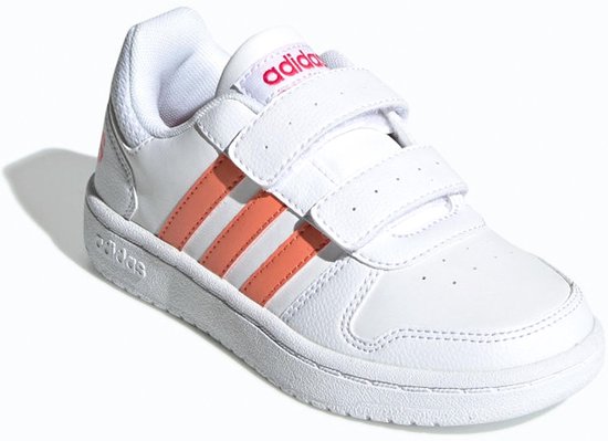 adidas Sneakers - Maat 32 - Meisjes - wit/roze | bol.com