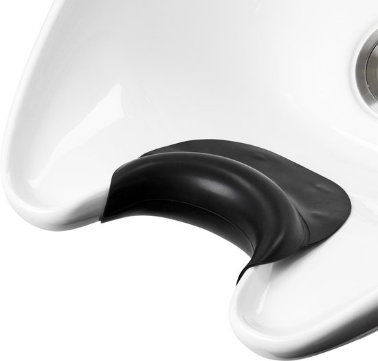 Siliconen Neksteun voor Kapperswastafel – Zwart – Comfort Nekbeschermer met Zuignap – Universele Hoes voor Kapperswasbak