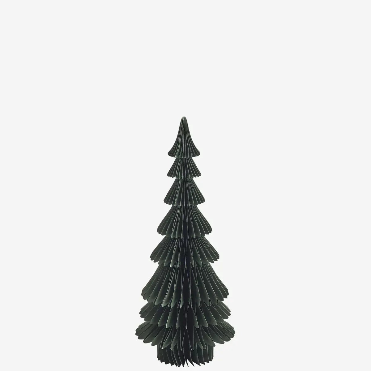 Madam Stoltz - Staande Papieren Kerstboom - Groen - 67 cm