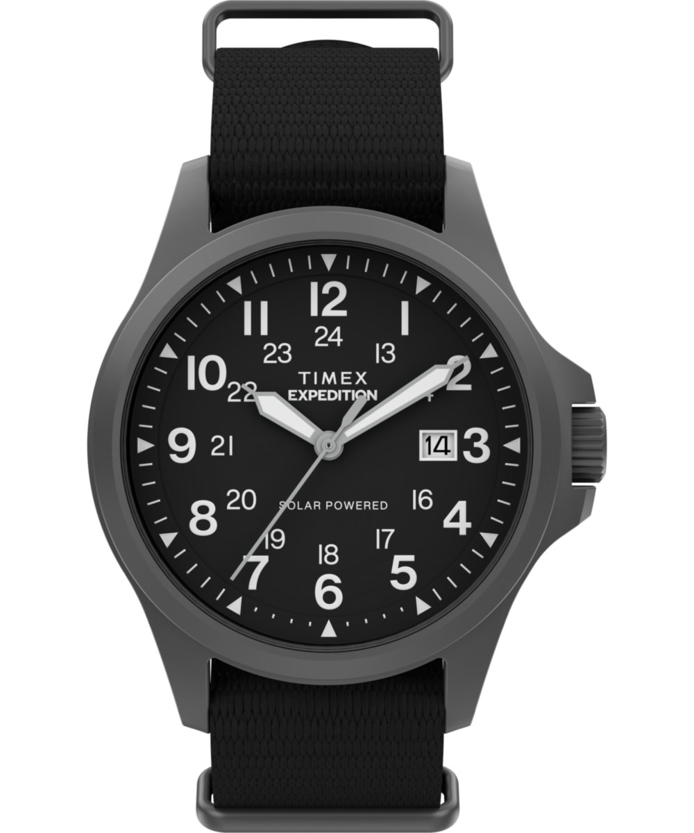 Timex Expedition North Field Post TW2Y31800 Horloge - Textiel - Zwart - Ø 41 mm