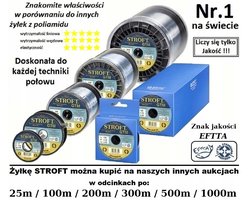 Stroft GTM Vislijn 0.30mm 300m 8.10kg - Topkwaliteit Visdraad