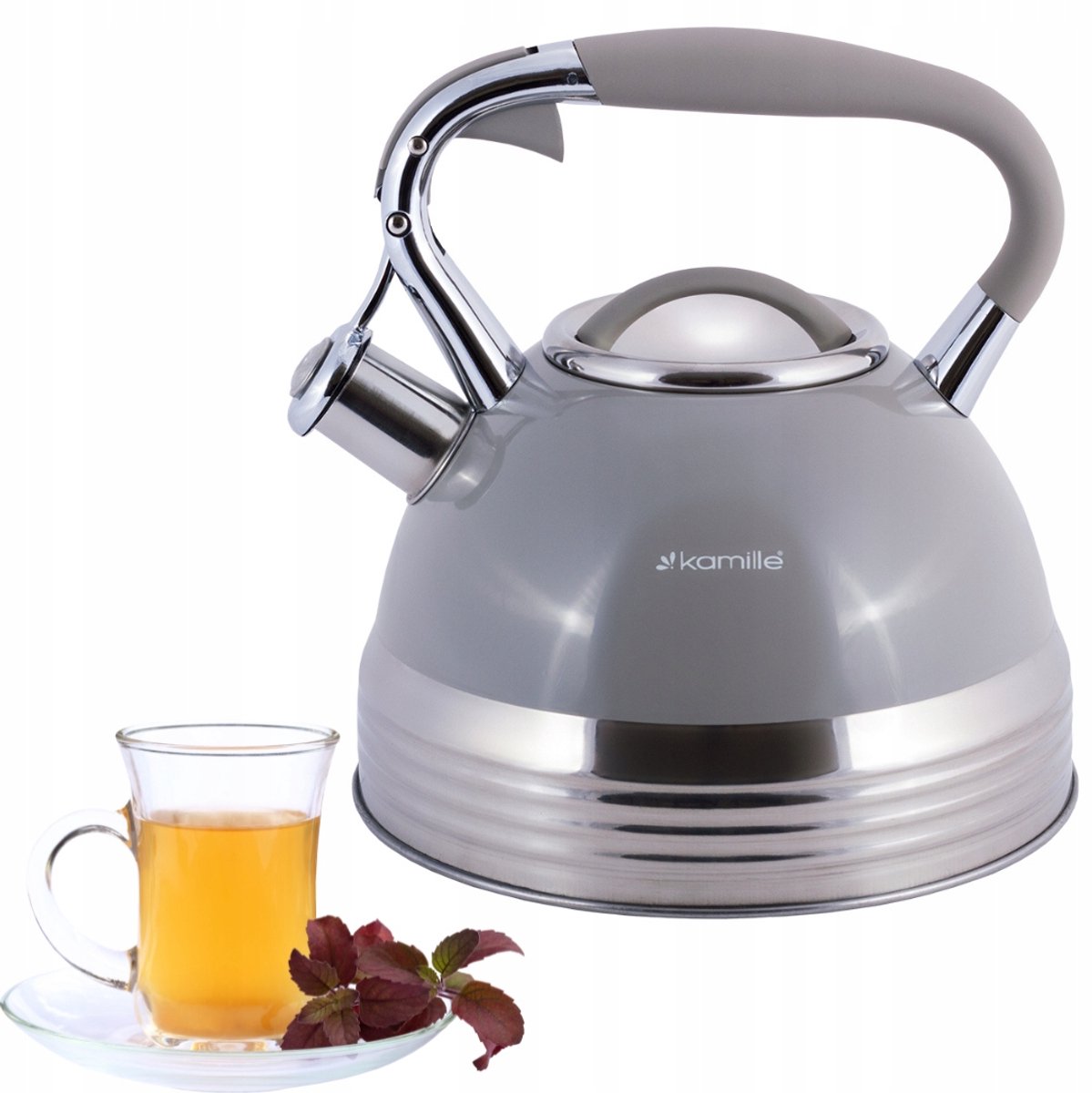 RVS Waterkoker met Fluitje 2,7L - Geschikt voor Inductie