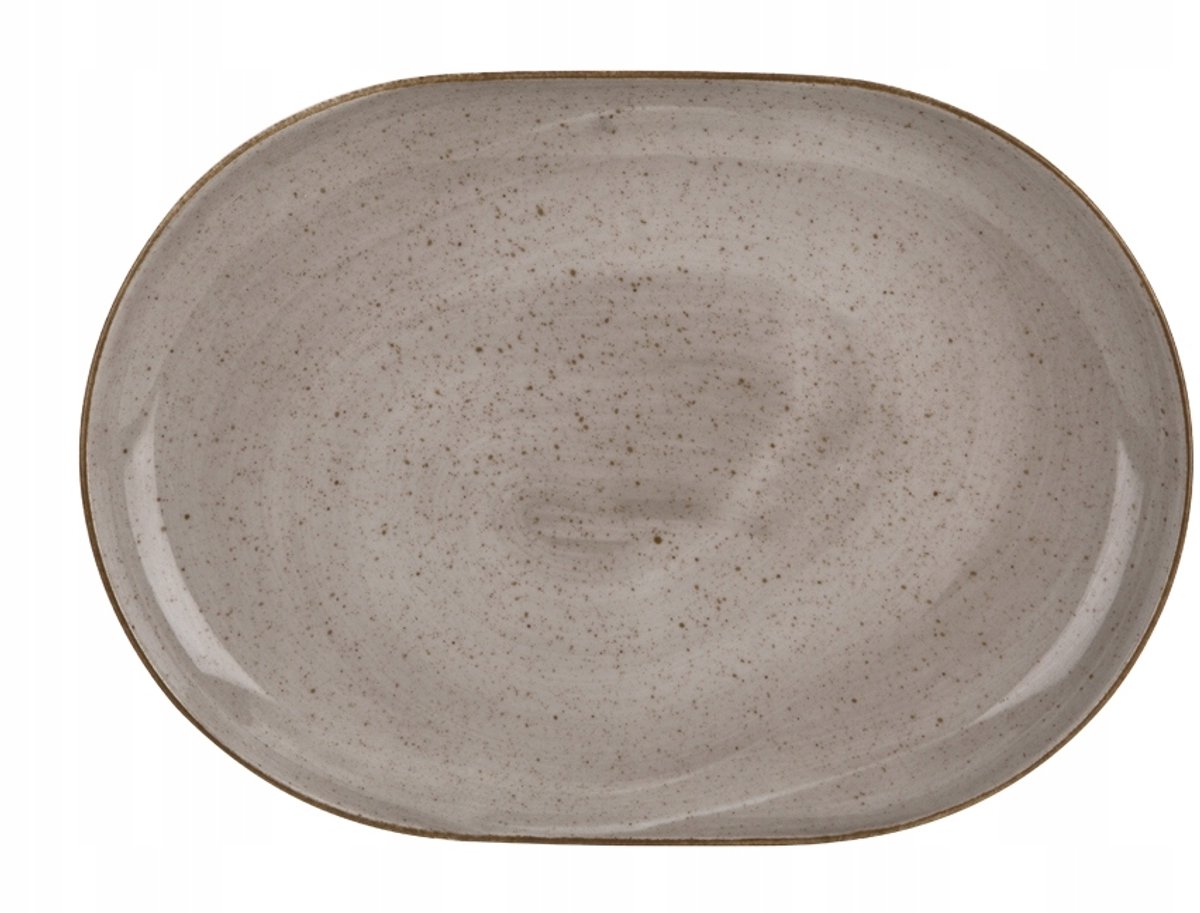 Ovaal Dienblad 33cm Boss Coffee Latte Porselein