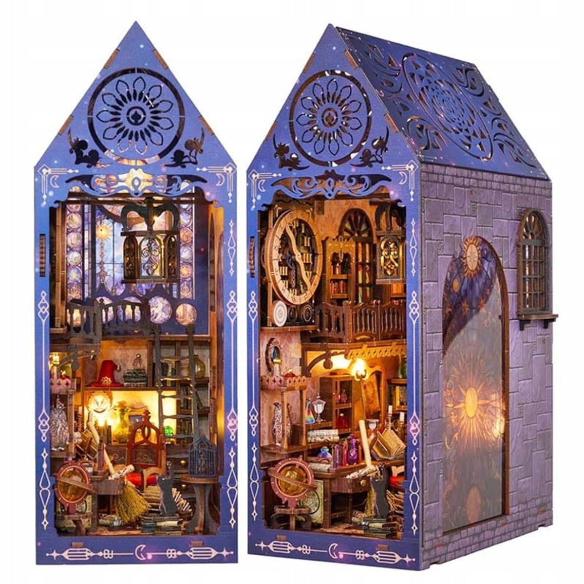 Boek Nook Miniatuurhuis: Waarzeggers Instituut - DIY Wood