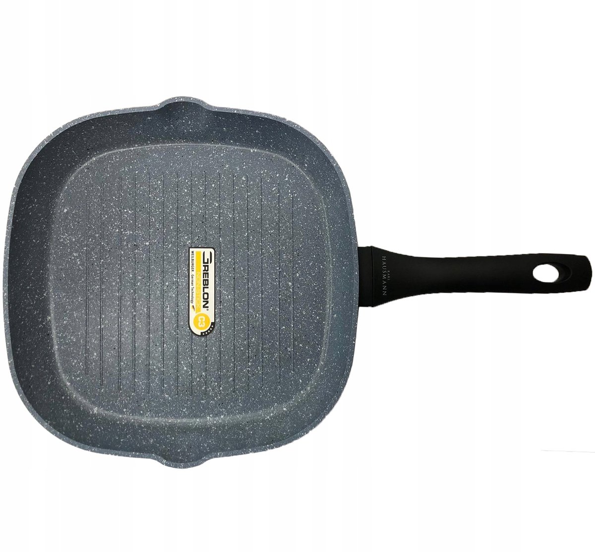 Karl Hausmann Rubin Grillpan 28cm Graniet Antiaanbak Inductie