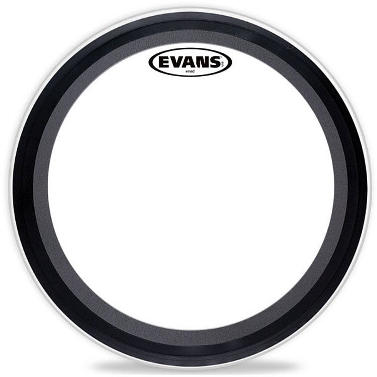Evans BD22EMAD 22 inch EMAD Clear bassdrumvel
