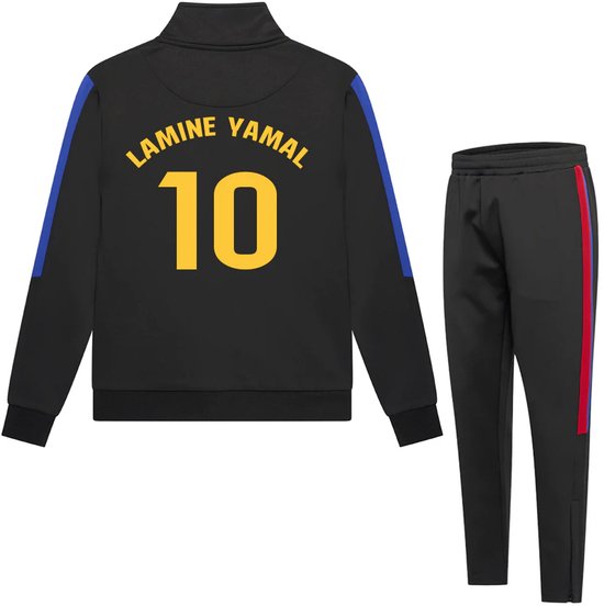 Tenue d'entraînement FC Barcelona Lamine Yamal - 2025-2026 - Zwart - Enfant - 152