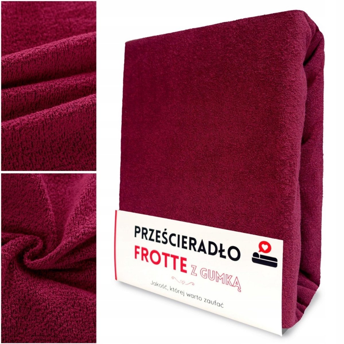 Frotte Hoeslaken met Elastiek 80x160 cm - Zacht & Ademend Katoen