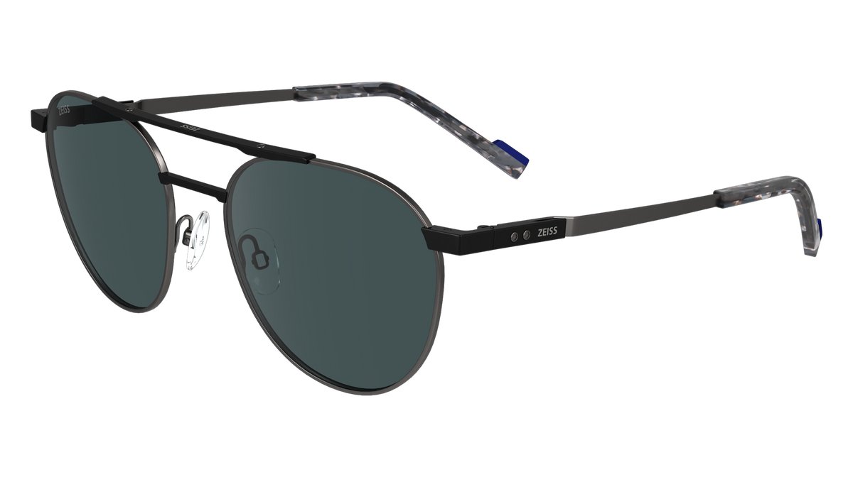 ZEISS ZS23137S 002 MATTE BLACK 53/19/145 MALE Zonnebrillen