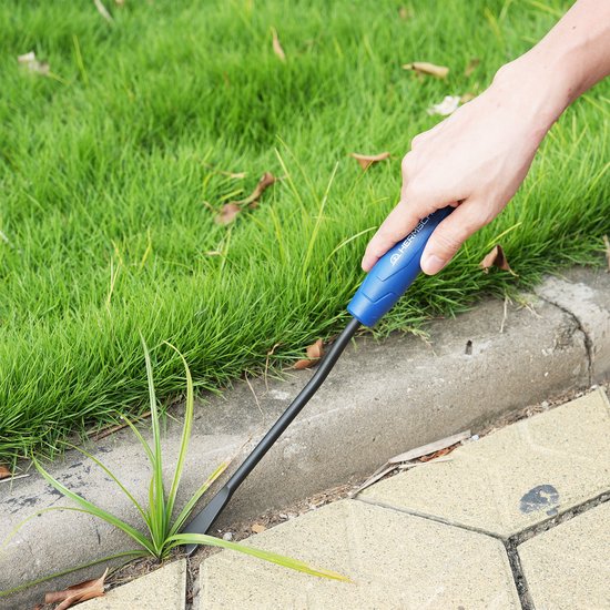 Soontrans Onkruidsteker Roestvrijstalen 36 cm - Onkruidsteker - Paardenbloemsteker - Mini tuingereedscchap - Steker tuinier - Handgereedschap Tuinwieders van Soontrans — afbeelding 4