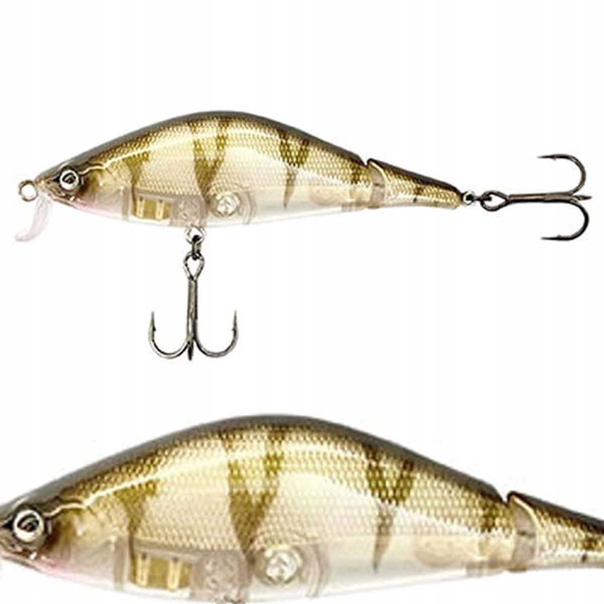 Fox Rage Gonzo SR Wobbler 8cm 10g Gestreepte Shiner UV - Vissen