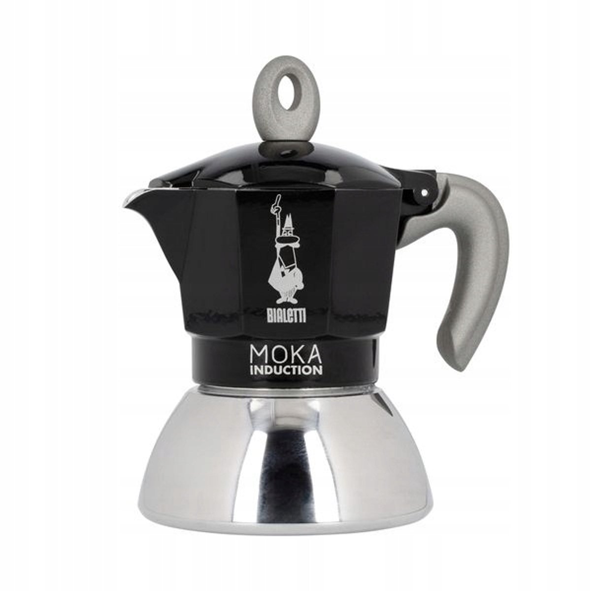Bialetti Moka Inductie Koffiezetapparaat 100ml - 2 kopjes