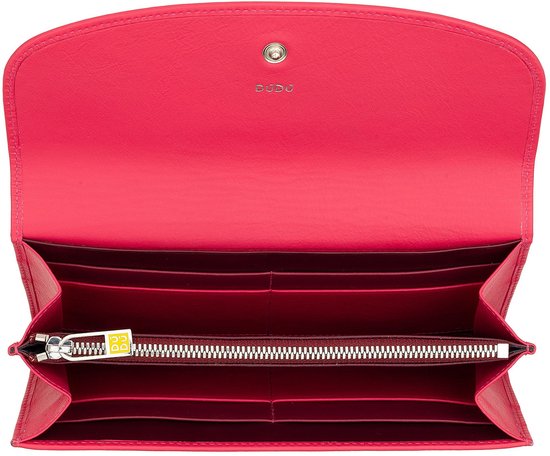 DuDu Colorful Gandia Portefeuille RFID Cuir 19 cm