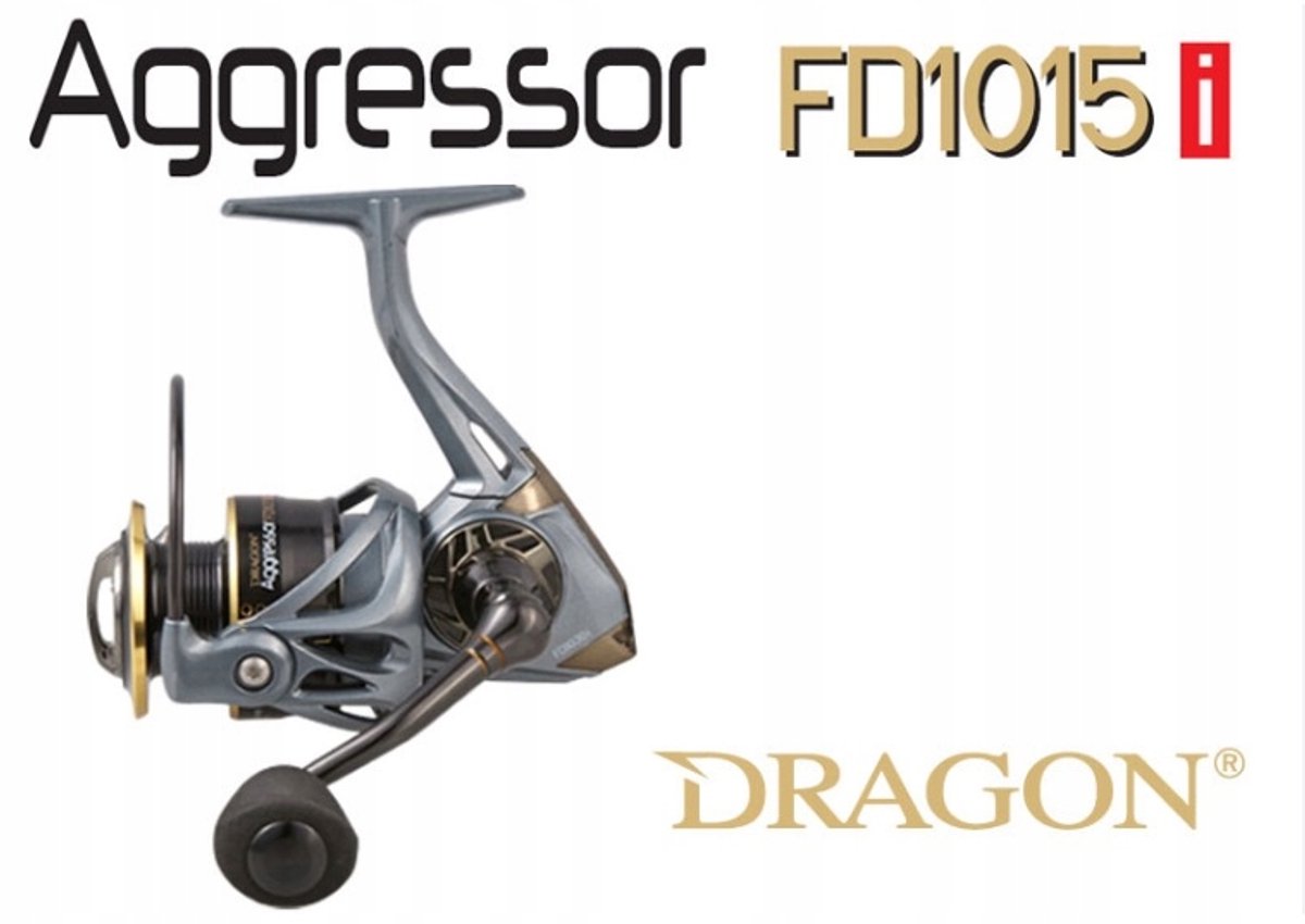 Dragon Aggressor FD1015i: Ultralichte Spinningmolen voor Ultrasport & Bolognese