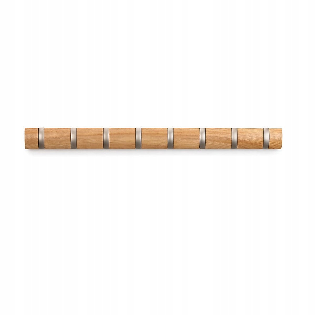 Umbra Flip Wandkapstok 8 Haken Natuurlijk Hout