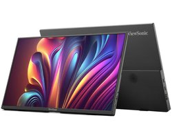 ViewSonic VA1650 - 16″ FHD IPS - Portable Monitor - Flicker Free - 1xUSB-C/1xHDMI
