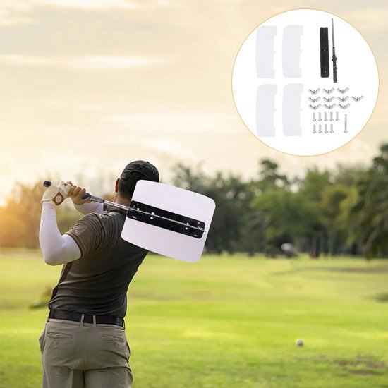 Unyqoos® Golf Swing Trainer voor Verbeterde Kracht en Precisie met Weerstandsfans van Merkloos — afbeelding 3