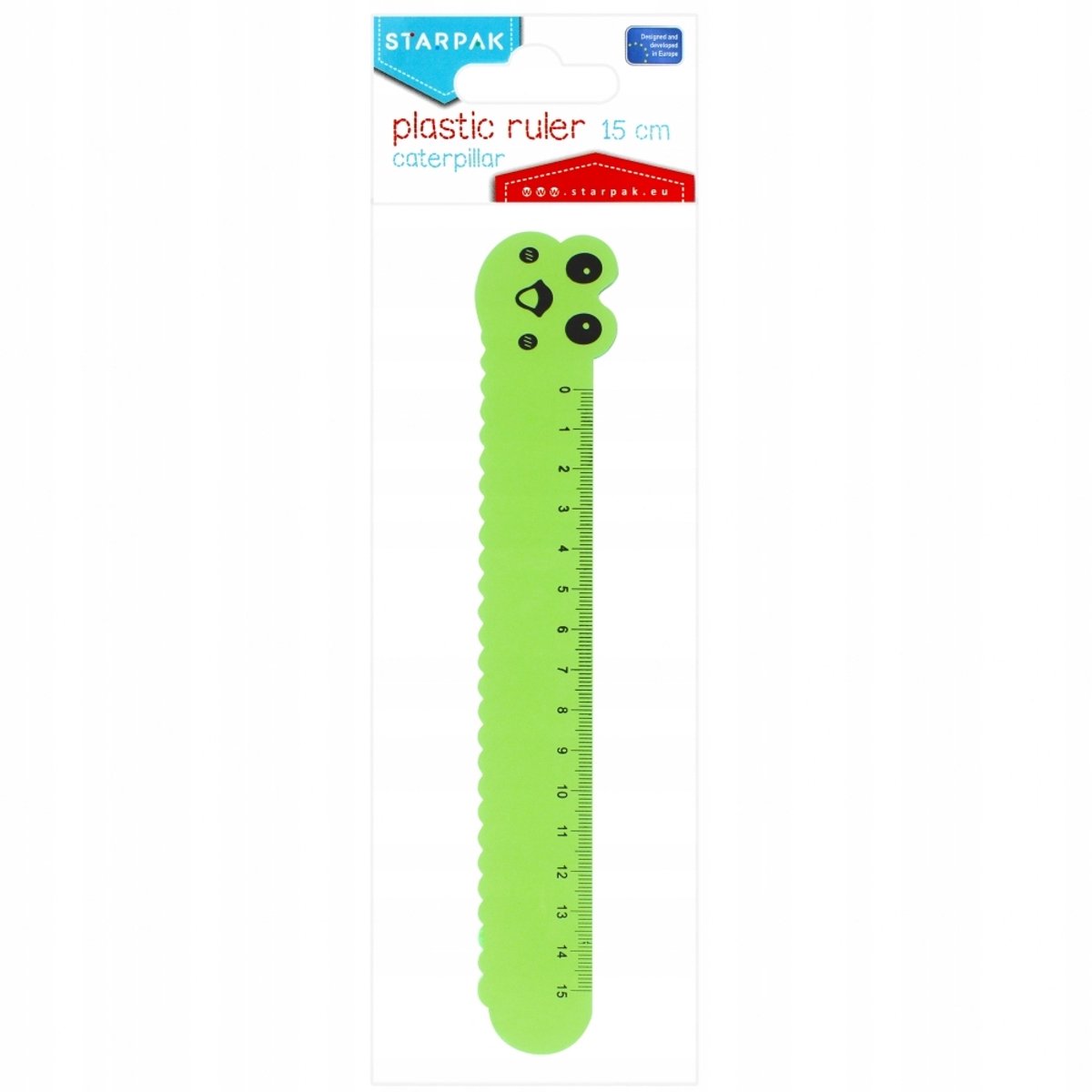 STARPAK 15 cm plastic liniaalrail - veilig en duurzaam