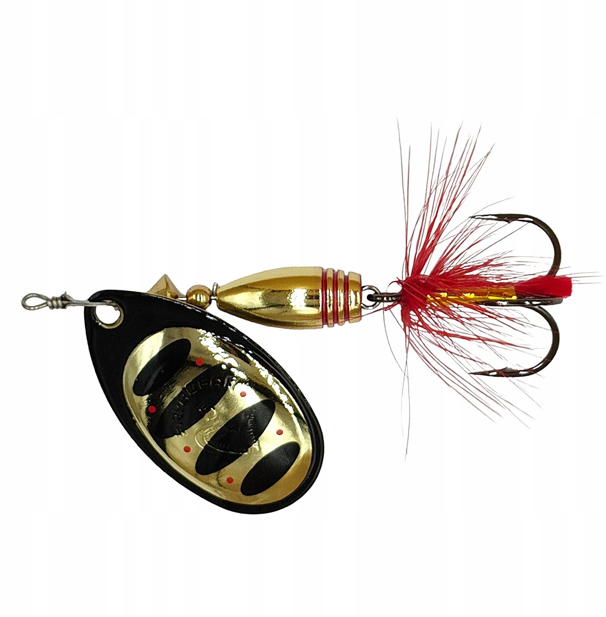 Savage Gear Rotex Spinner Maat 1 - 3.5gr Goud - Perfect voor Baars