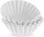 EDESISA ESPRESS - 100 maat 45/185mm mand koffiefilterpapier wit - compatibel met Kalita Wave KWF-185