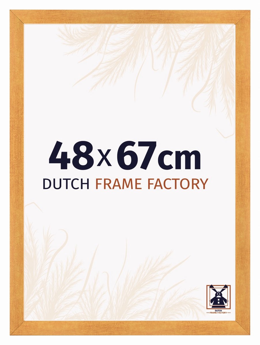 Dutch Frame Factory Fotolijst 48x67 cm - MDF - Oranje - Praag