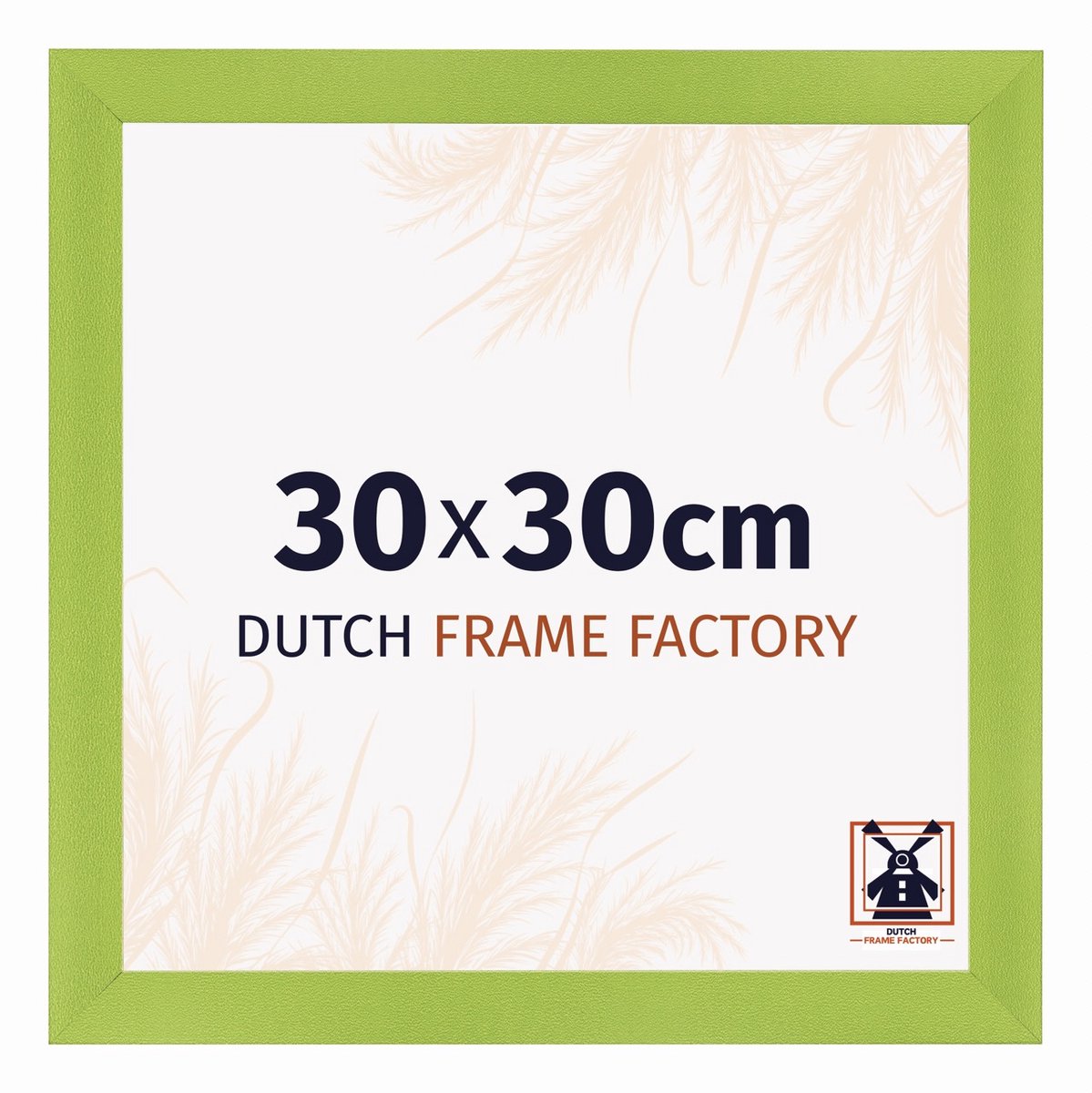 Dutch Frame Factory Fotolijst 30x30 cm - MDF - Groen - Praag