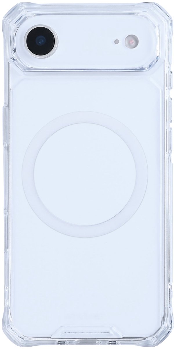 Rixus Armor-X Anti Shock Case With MagSafe For Apple iPhone 17 Air Transparent