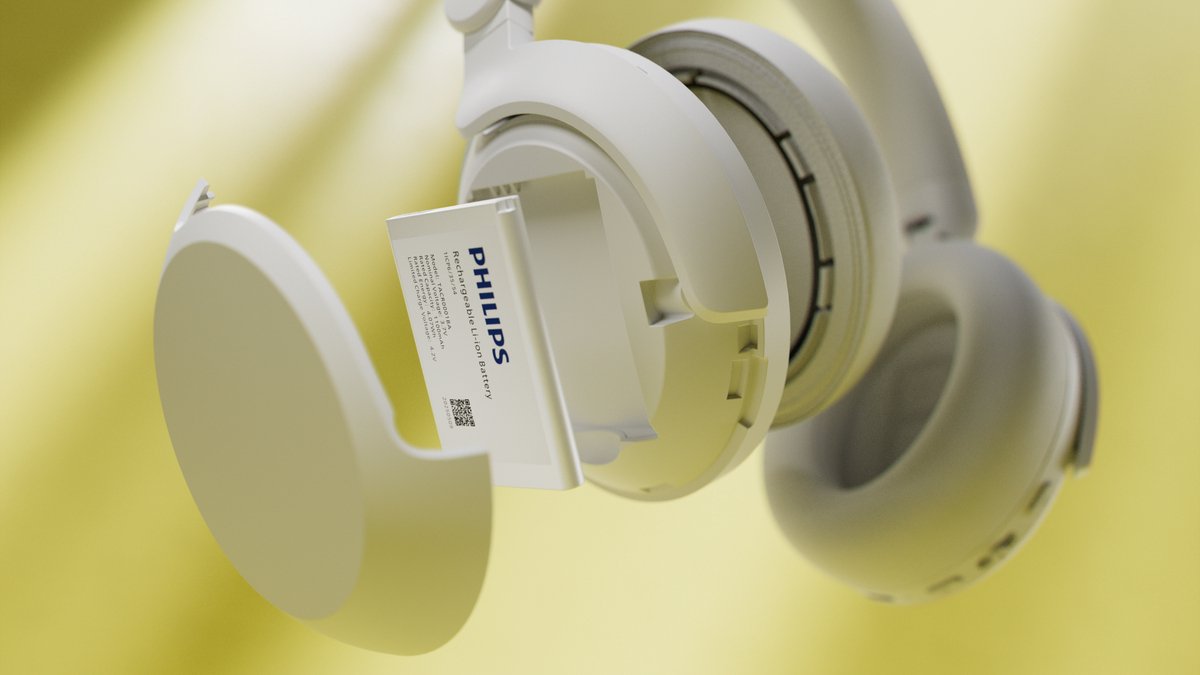 Philips TAH8000EWT Draadloze Over-Ear Hoofdtelefoon met - afbeelding 2