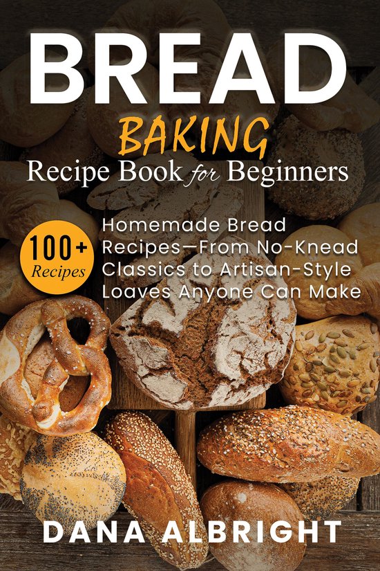 Bread Baking Recipe Book for Beginners - cover