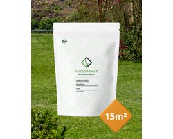 Graszoden Expert Gazonmest (15m²) | Gazonmest - Kunstmest - Bodemverbeteraar - Graszaad - Kalk - IJzersulfaat