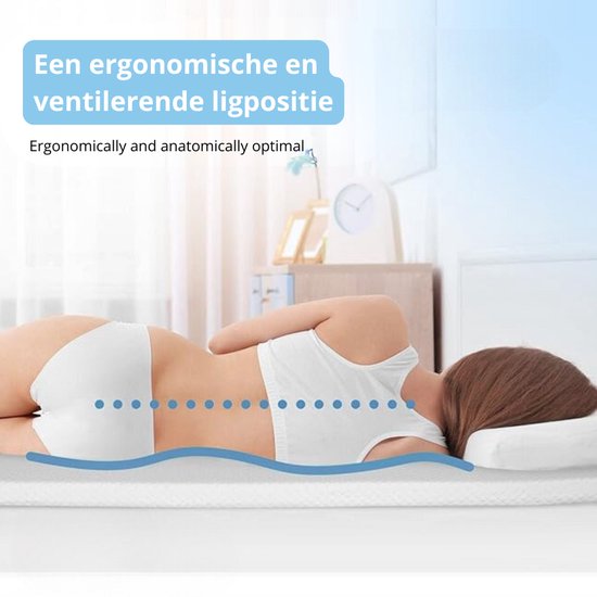 Matelas Maan 180x200 Surmatelas - Épaisseur 9cm - Mousse HR Cold - Déhoussable et lavable - Certifié CertiPUR® - Dureté Medium - Surmatelas