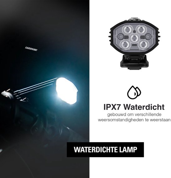 Lezyne Fusion Drive Pro 600+ Satin Voorlamp - Fietsverlichting - Voorlicht fiets - Waterdicht - 600 lumen - 6 uitvoermodi's - Zwart — afbeelding 5