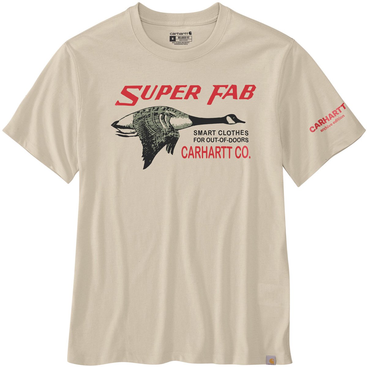 Carhartt Lfab Graphic T-Shirt 107050 -S Oat Milk