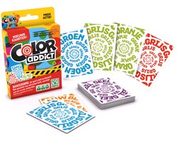 Shuffle® Color Addict Nieuwe Editie - Verslavend kaartspel voor jong & oud - Partyspel - Familiespel