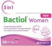 Bactiol Women Probiotica voor Vrouwen – 30 Capsules - 4 Miljard Bacteriestammen - Unieke 5-in-1 Ondersteuning Urogenitale Gezondheid, Hormonale Balans, Darmgezondheid, Immuniteit & Emotioneel Welzijn - Blijft 24u in de Darmen - Vitamine B2, B6 & D
