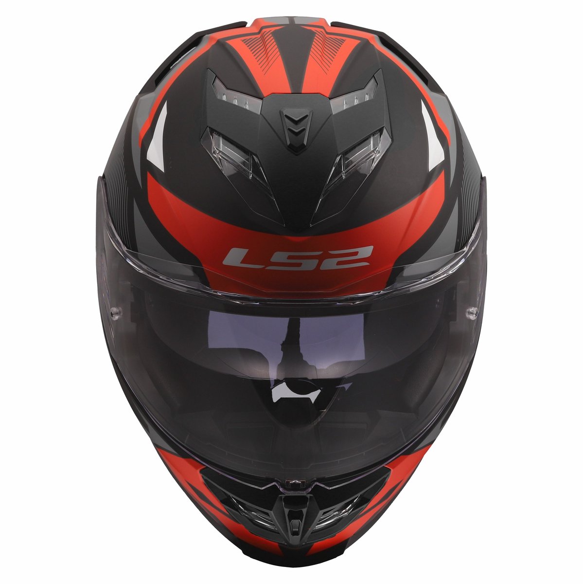 LS2 Helm Storm III Komai FF818 zwart / rood maat 3XL – foto 8