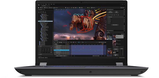 Lenovo ThinkPad P16 Gen 2 | Intel® Core™ i9-13980HX | 32 GB DDR5-5600 | 1TB SSD M.2 PCIe 4.0x4 Perform NVMe Opal 2.0 | 16" WQUXGA (3840 x 2400) | Windows 11 Pro | Intel® Wi-Fi 6E | Bluetooth® 5.1 | NVIDIA RTX™ 4000 Ada 12GB | 3YR Warranty - Lenovo - Hoofdafbeelding