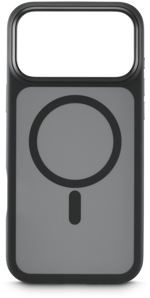 BlackRock hoesje geschikt voor Iphone 17 Pro Max-Hybrid case - Zwart