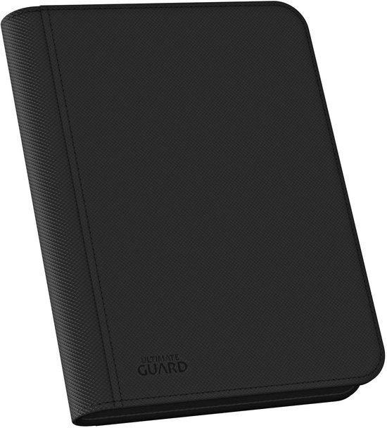 Ultimate Guard Zipfolio 160 8-Pocket Xenoskin - Black