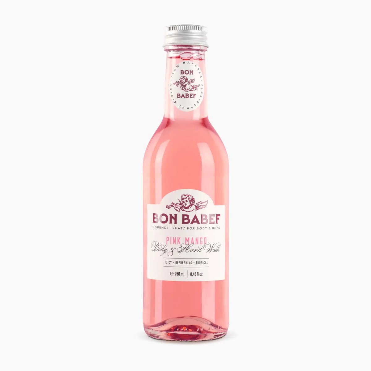 Bon Babef | Body & Hand wash | Pink Mango | hand zeep | douche gel | Shower gel | Natuurlijk