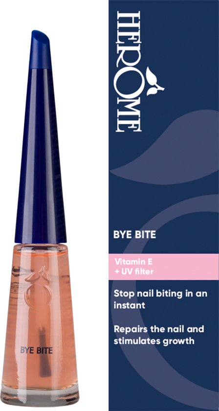 Herome Bye Bite Anti Nagelbijten en Duimen Nagelverzorging - Nagellak Behandeling - 10ml
