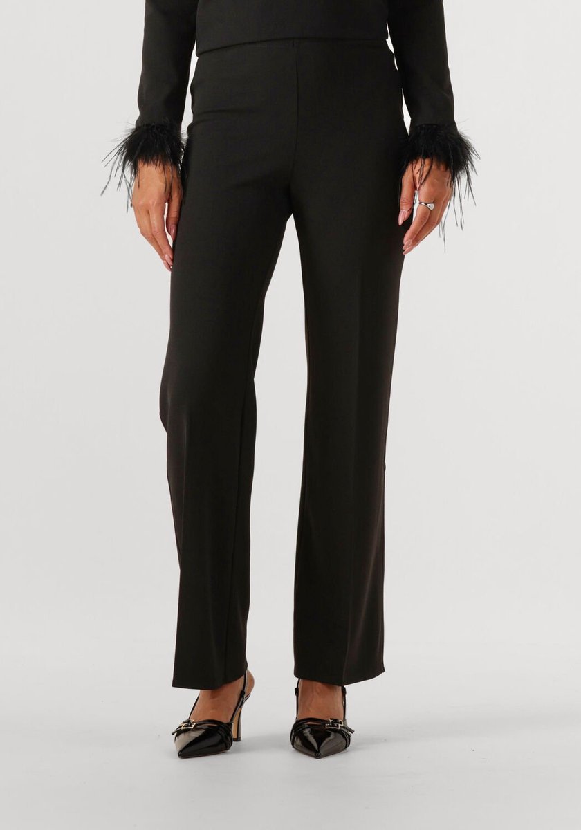 Ana Alcazar Trousers No Feathers Broeken Dames - Zwart - Maat 44