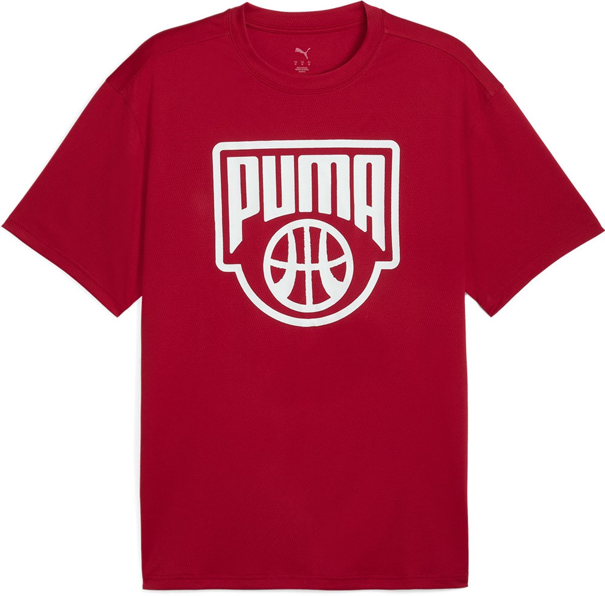 Puma Posterize I T-shirt Met Korte Mouwen Dark Crimson