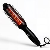 SmarterChoice Thermal Brush – 3 in 1 Ionische Infrarood Warmte – Keramische Warmteborstel – fohnborstel – Krulborstel – Airstyler Alternatief – Stijlborstel – Zwart