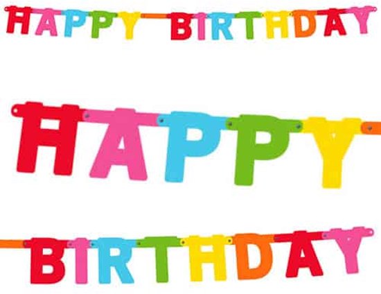 Folat - Letterslinger Happy Birthday