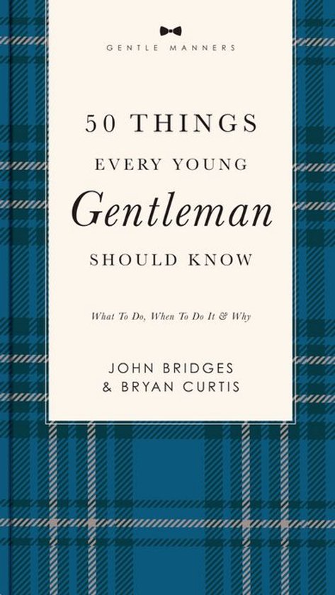 50 Things Every Young Gentleman Should Know Revised & Upated - cover