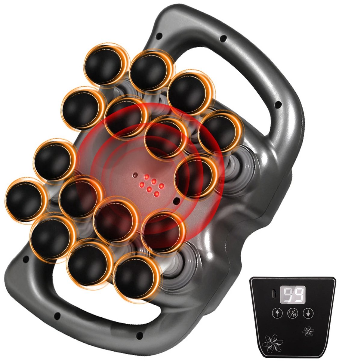 TrendWave Massage-Gun – Massage Apparaat – Massagegun – Massage Gun Professioneel – Masage Gun met 16 snelheden – Stil en Krachtig