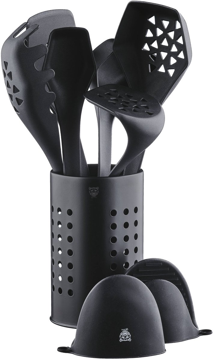 Keukengerei set van thermoplastisch materiaal JESPER - 9 stuks