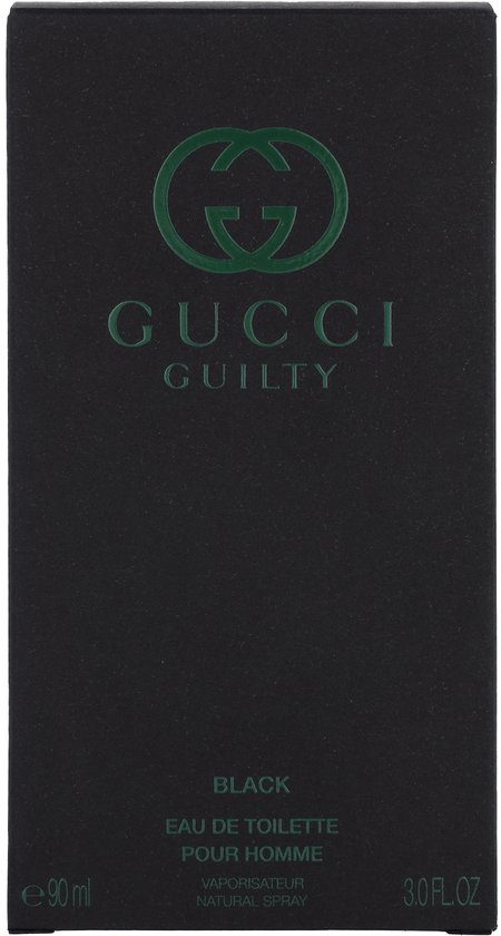 Gucci Guilty Black parfum - Verleidelijke eau de toilette voor heren - 90 ml