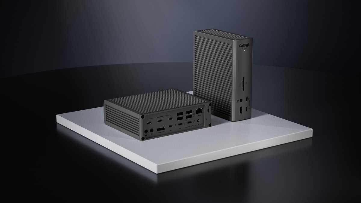 CalDigit TS5 Plus+ - Thunderbolt Station 5 Plus with 1m Thunderbolt 5 Cable thumbnail 4